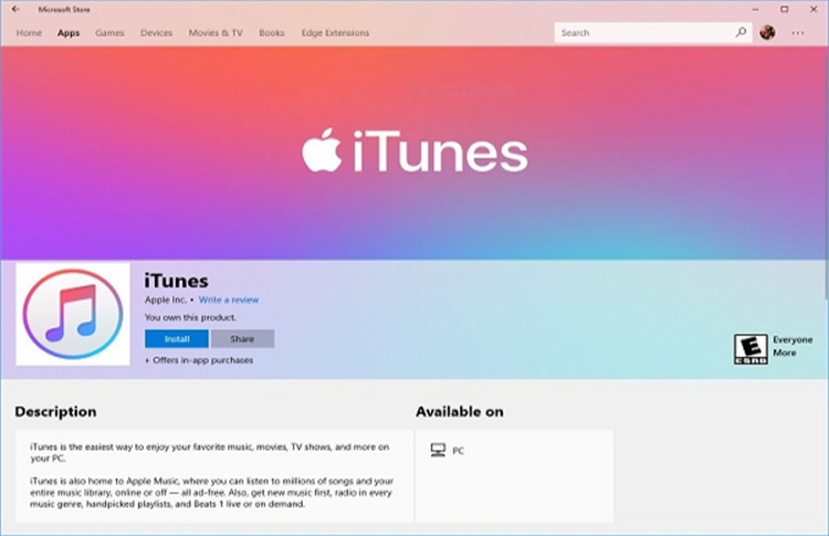 telechargze itunes