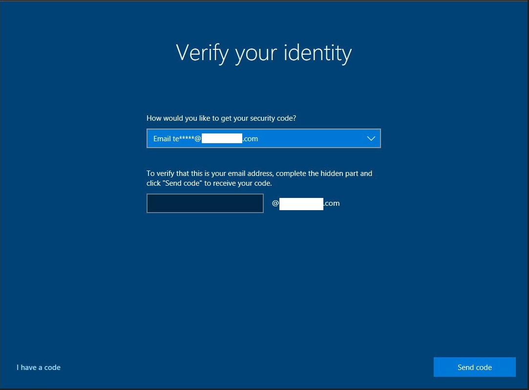 Utilisez votre e-mail de sauvegarde pour réinitialiser votre mot de passe