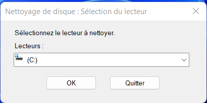 Nettoyer le système et les fichiers temporaires