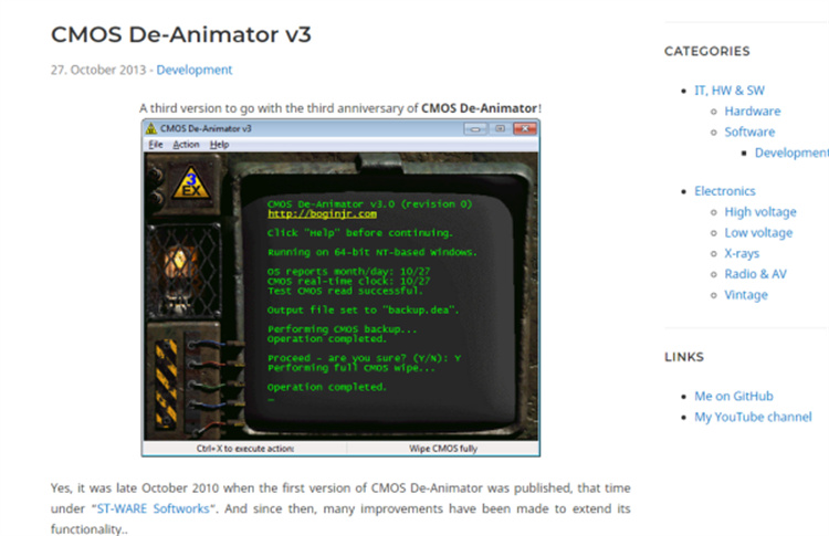 cmos de animator