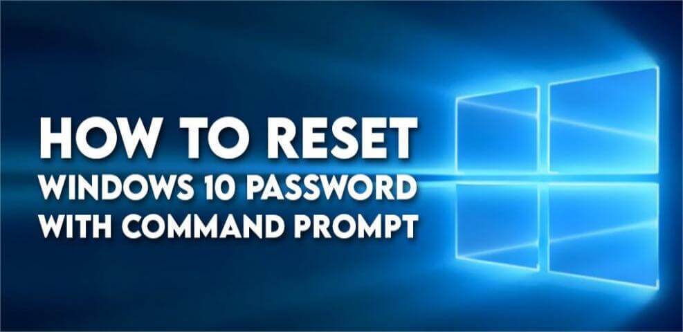 réinitialiser mot de passe windows 10 invite de commande