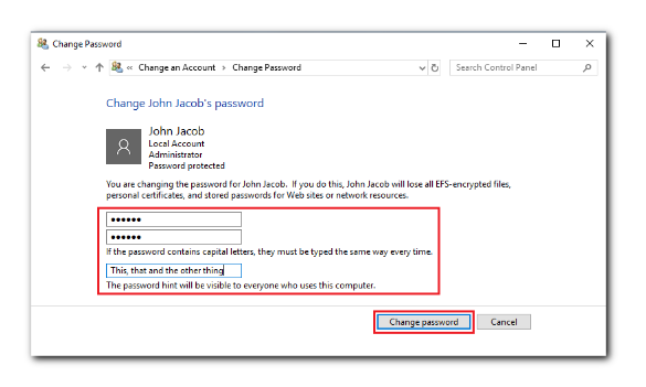 Réinitialisation du mot de passe Windows oublié en utilisant un autre compte administrateur