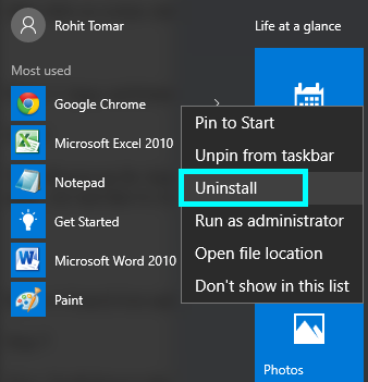 Désinstaller les applications indésirables dans Windows