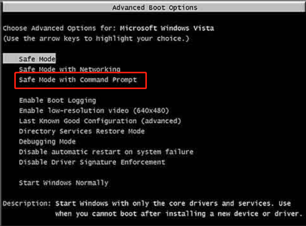 Déverrouillez Windows XP avec une invite de commande sans mot de passe