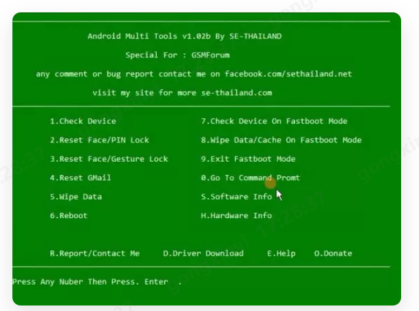 Android Multi Tools pour Réinitialiser un Téléphone Android