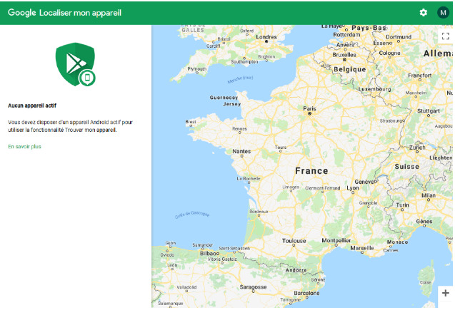 accédez au Gestionnaire de Périphériques Android por sélectionnez votre appareil PassFab Android Unlocker