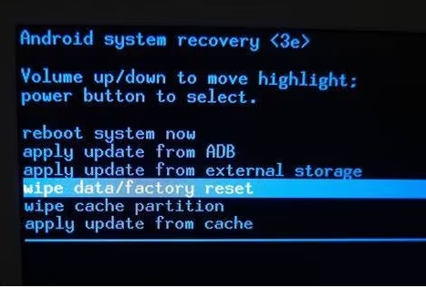 Reset votre tablette huawei