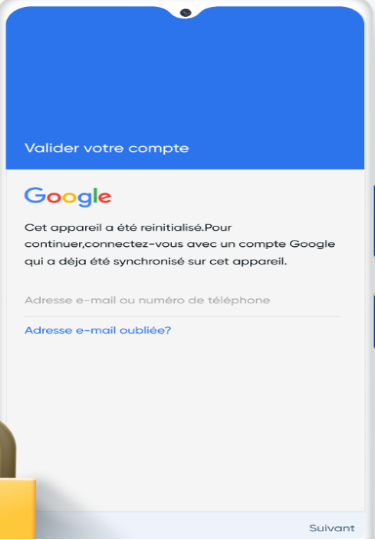 Utilisation de Votre Compte Google pour le Déverrouillage