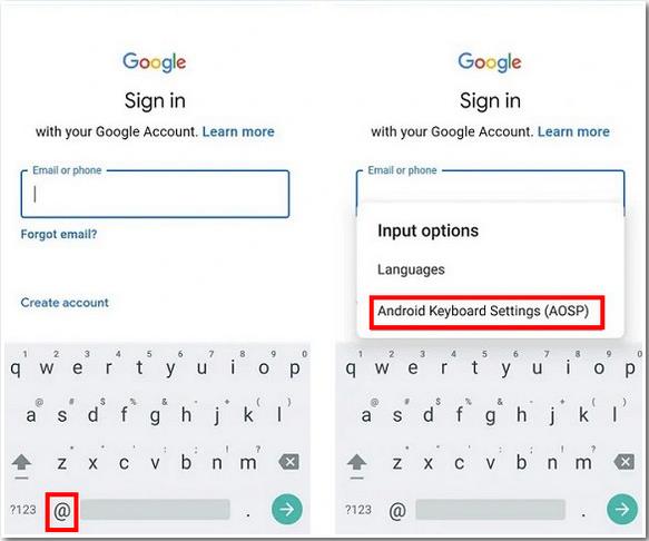 débloquer un compte google après réinitialisation