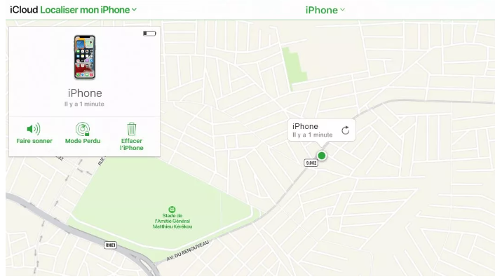 Effacer l'iPhone pour  le réinitialiser gratuit