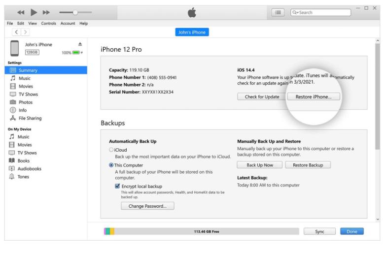 déverrouiller iphone sans code