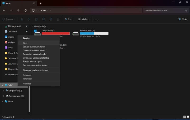 Utiliser les utilisateurs et groupes locaux pour supprimer le mot de passe