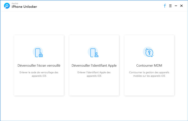 Lancez PassFab iPhone Unlocker
