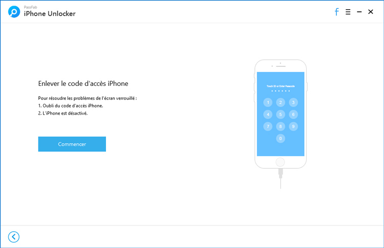 enlever code acces