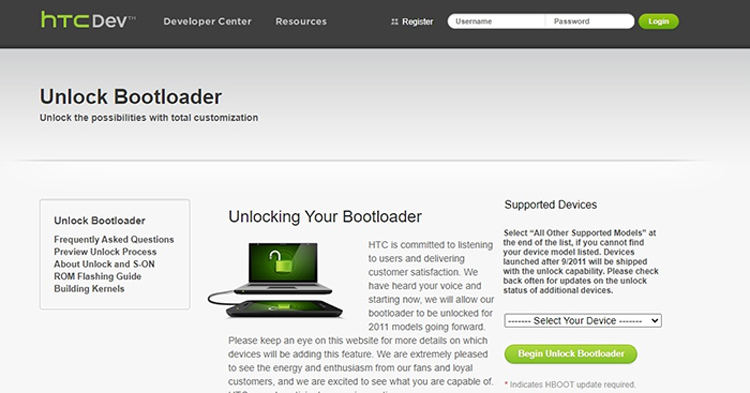 htc bootloader déverrouiller apk