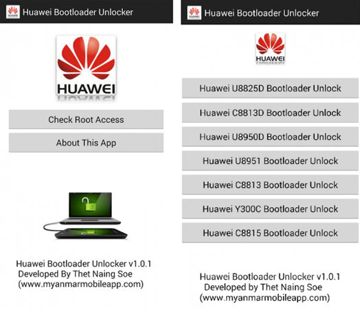 huawei bootloader déverrouiller apk
