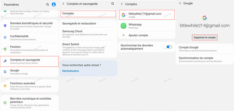 comment debloquer un compte google itel a56