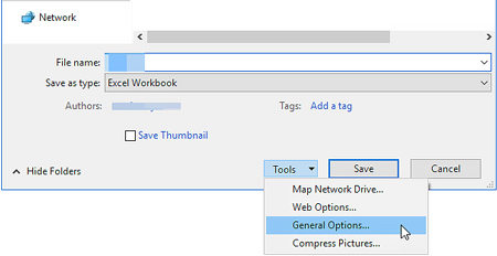 fichier excel 2010 verrouillé pour modification par moi même