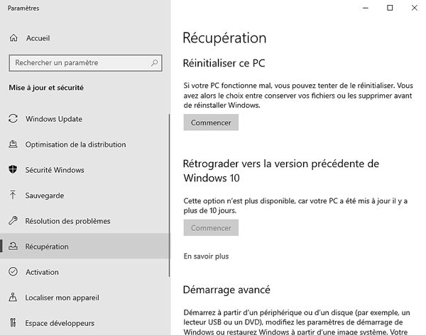 TUTO 2024] Réinitialiser PC Windows 10 sans mot de passe
