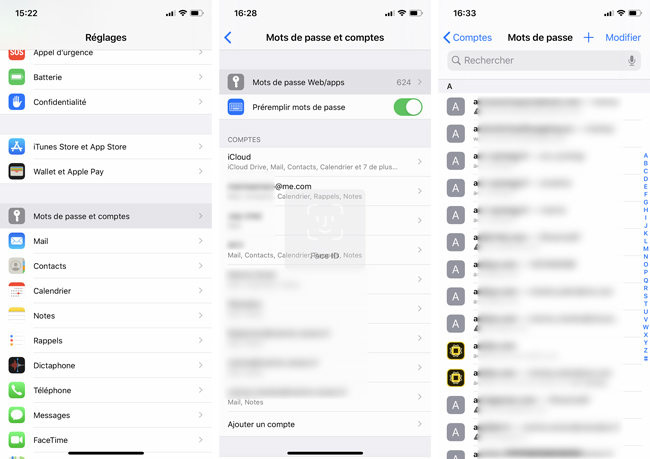 Changer Mot De Passe Paypal Application Tuto pour afficher ou changer mot de passe mail iPhone