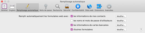 mot de passe trousseau Mac perdu