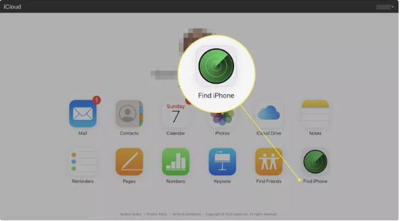 Localiser mon iPhone