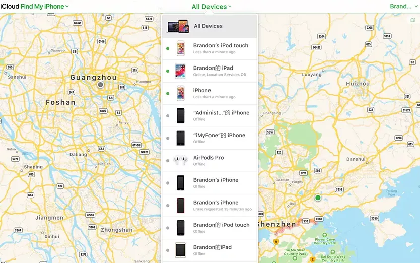 choisir site et naviguer