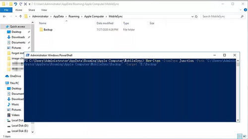 modifier emplacement sauvegarde