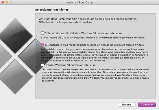 mac assistant bootcamp