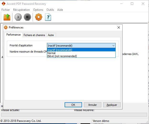 accent pdf password recovery