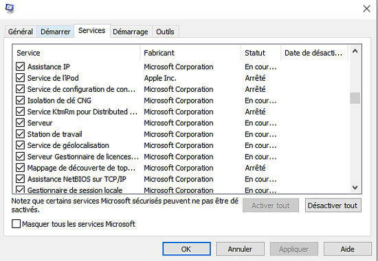 cacher services microsoft