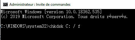 chkdsk