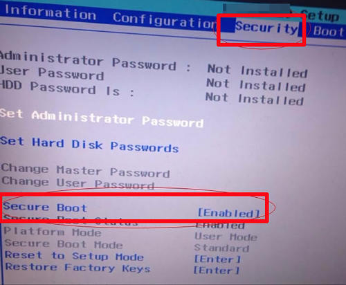 Tuto pour d sactiver secure boot sur windows 10