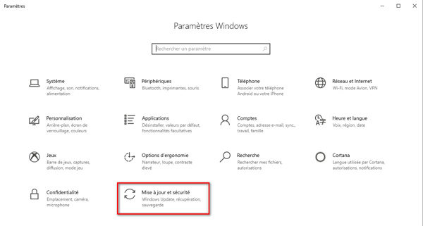 maj windows