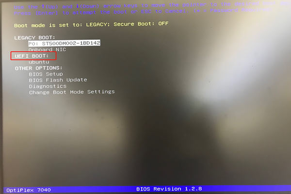 option uefi